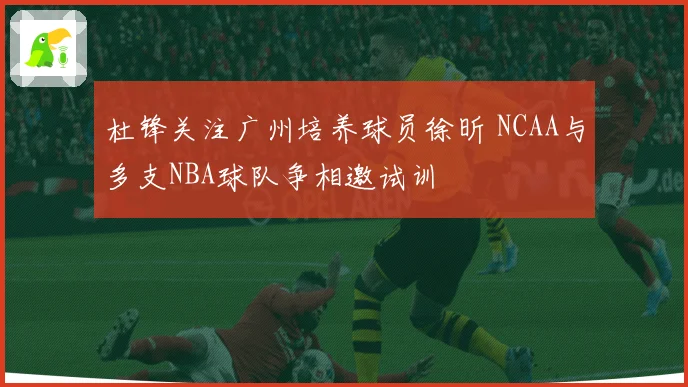 杜锋关注广州培养球员徐昕 NCAA与多支NBA球队争相邀试训